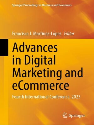 cover image of Advances in Digital Marketing and eCommerce